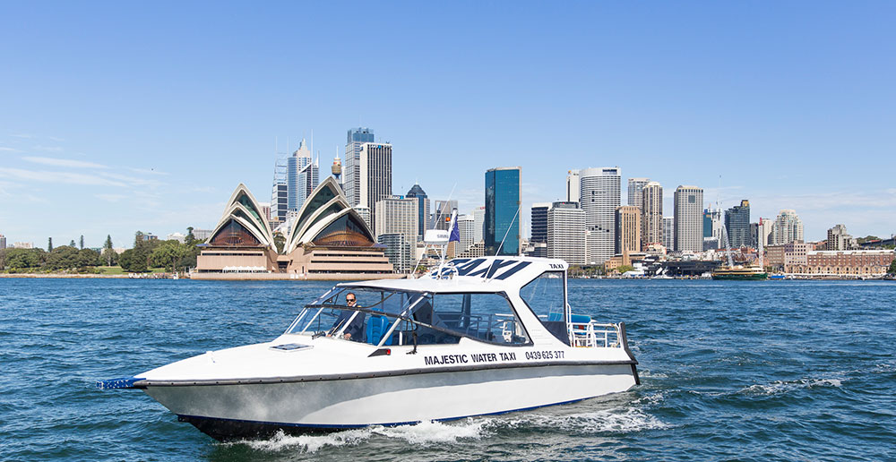 Majestic Water Taxis Boat