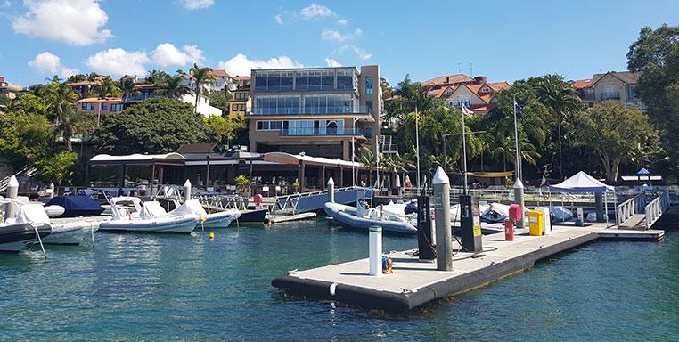 parking at royal motor yacht club point piper